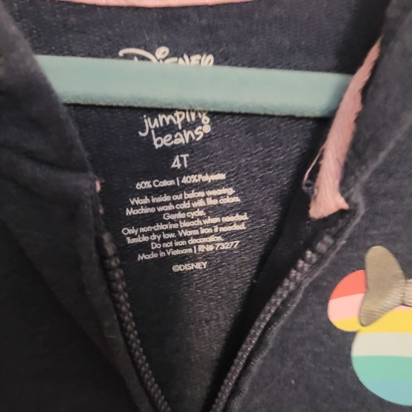 Girls Minnie Mouse hoodie. - Picture 5 of 5